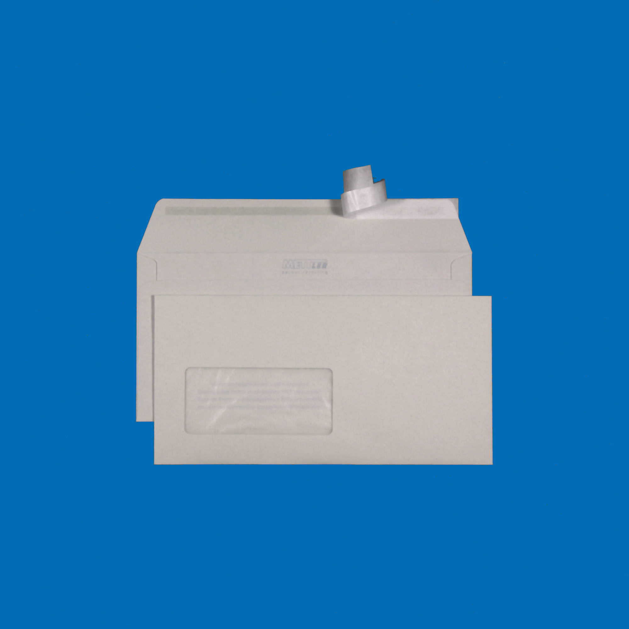 C5/6 Couvert, Fenster links, haftklebend, Recycling mit Blauem Engel – Mettler Couvert