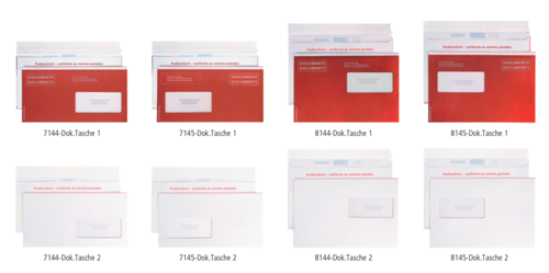 Sacs à documents en papier 